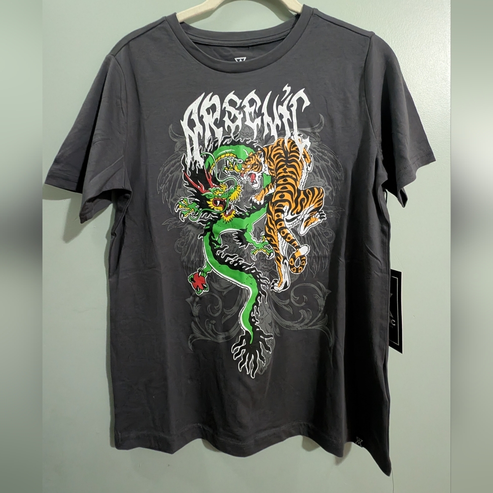NWT Arsenic Youth  Graphic T-Shirt M (10/12) *Q23